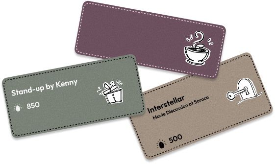 Vire rewards group cards